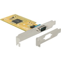 DeLOCK 89592 interface-kort/adapter Intern RS-232 PCI, RS-232, PCI 3.0, RS-232, Sølv, PC