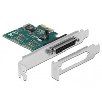 DeLOCK 90412 interface-kort/adapter Intern Parallel PCIe, Parallel, Lavprofil, PCIe 1.1, Kina, 0,0015 Gbit/sek.