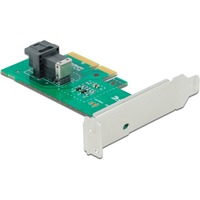 DeLOCK 90437 interface-kort/adapter, Interface card PCIe, Lavprofil, PCIe 4.0, 5 - 50 °C, -25 - 70 °C, 15 - 90%