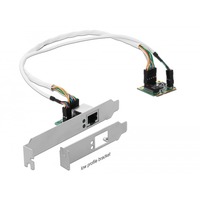 DeLOCK 95265 netværkskort Intern Ethernet 1000 Mbit/s Intern, Ledningsført, Mini PCI Express, Ethernet, 1000 Mbit/s