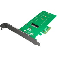 ICY BOX IB-PCI208 interface-kort/adapter Intern M.2, Konverter PCIe, M.2, PCIe 3.0, Grøn, Kina, 32 Gbit/sek.