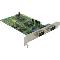 DeLOCK PCI Card 4x Serial interface-kort/adapter, Interface card PCI, 1 Mbit/s, Ledningsført, 98SE/ME/2000/NT4.0/XP/Vista, Linux, DOS, Lite detail