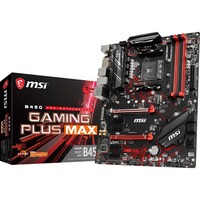 MSI B450 GAMING PLUS MAX bundkort AMD B450 Stik AM4 ATX AMD, Stik AM4, AMD Athlon, AMD Ryzen™ 3, 2nd Generation AMD Ryzen™ 3, 3rd Generation AMD Ryzen™ 3, AMD..., DDR4-SDRAM, 64 GB, DIMM