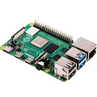 Raspberry Pi Foundation 4 Model B udviklingsboard 1,5 Mhz BCM2711, Bundkort Grøn, 1,5 Mhz, BCM2711, 4096 MB, LPDDR4, MicroSD (TransFlash), 2.0/3.2 Gen 1 (3.1 Gen 1)