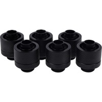 Alphacool 17234 Computerkølesystem, dele og tilbehør, Forbindelse Sort, Sort, Hanstik, 22 mm, 27 mm, 22 mm, 100 g