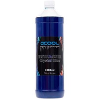 Alphacool Eiswasser Crystal Blue UV-aktiv færdigblanding 1000ml, Kølervæske Blå
