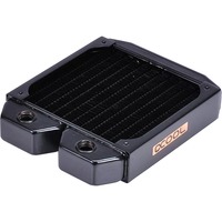 Alphacool NexXxoS ST30 Radiator Sort, Radiator, Messing, Kobber, Stål, Sort, 12 cm, 124 mm, 157 mm