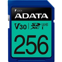 ADATA ASDX256GUI3V30S-R hukommelseskort 256 GB SDXC UHS-I Klasse 10 256 GB, SDXC, Klasse 10, UHS-I, 100 MB/s, 60 MB/s