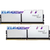 G.Skill Trident Z Royal F4-3600C18D-32GTRS hukommelsesmodul 32 GB 2 x 16 GB DDR4 3600 Mhz Sølv, 32 GB, 2 x 16 GB, DDR4, 3600 Mhz, 288-pin DIMM