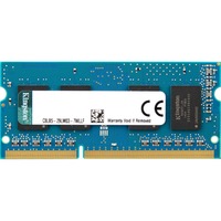 Kingston ValueRAM ValueRAM 2GB DDR3L hukommelsesmodul 1 x 2 GB 1600 Mhz 2 GB, 1 x 2 GB, DDR3L, 1600 Mhz, 204-pin SO-DIMM, Grøn