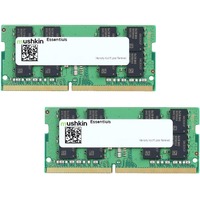Mushkin Essentials hukommelsesmodul 64 GB 2 x 32 GB DDR4 3200 Mhz 64 GB, 2 x 32 GB, DDR4, 3200 Mhz