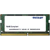 Patriot Signature PSD416G320081S hukommelsesmodul 16 GB 1 x 16 GB DDR4 3200 Mhz Sort, 16 GB, 1 x 16 GB, DDR4, 3200 Mhz, 260-pin SO-DIMM