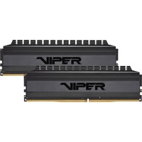 Patriot Viper 4 PVB416G320C6K hukommelsesmodul 16 GB 2 x 8 GB DDR4 3200 Mhz Sort, 16 GB, 2 x 8 GB, DDR4, 3200 Mhz, 288-pin DIMM