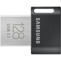 Samsung MUF-128AB USB-nøgle 128 GB USB Type-A 3.2 Gen 1 (3.1 Gen 1) Grå, Sølv, USB-stik Sort, 128 GB, USB Type-A, 3.2 Gen 1 (3.1 Gen 1), 300 MB/s, Uden hætte, Grå, Sølv