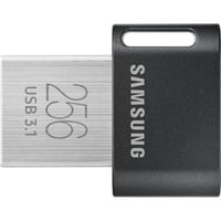 Samsung MUF-256AB USB-nøgle 256 GB USB Type-A 3.2 Gen 1 (3.1 Gen 1) Grå, Sølv, USB-stik Sort, 256 GB, USB Type-A, 3.2 Gen 1 (3.1 Gen 1), 300 MB/s, Uden hætte, Grå, Sølv