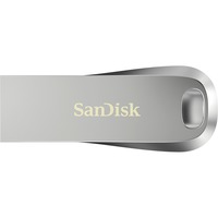 SanDisk Ultra Luxe USB-nøgle 64 GB USB Type-A 3.2 Gen 1 (3.1 Gen 1) Sølv, USB-stik Sølv, 64 GB, USB Type-A, 3.2 Gen 1 (3.1 Gen 1), 150 MB/s, Uden hætte, Sølv