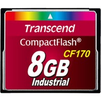Transcend CF170 8 GB CompactFlash MLC, Hukommelseskort 8 GB, CompactFlash, MLC, 90 MB/s, 60 MB/s, Varmeresistent, Stødresistent