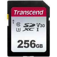 Transcend SDHC 300S 256GB SDXC NAND Klasse 10, Hukommelseskort 256 GB, SDXC, Klasse 10, NAND, 95 MB/s, 40 MB/s