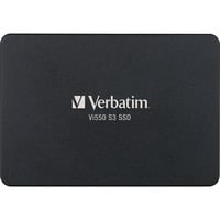 Verbatim Vi550 128 GB 2.5" Serial ATA III 3D NAND, Solid state-drev Sort, 128 GB, 2.5", 520 MB/s, 6 Gbit/sek.