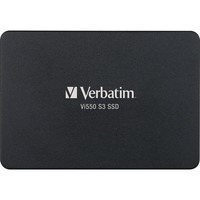 Verbatim Vi550 2.5" 256 GB Serial ATA III, Solid state-drev Sort, 256 GB, 2.5", 560 MB/s, 6 Gbit/sek.