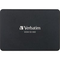 Verbatim Vi550 S3 512 GB 2.5" Serial ATA III 3D NAND, Solid state-drev Sort, 512 GB, 2.5", 520 MB/s, 6 Gbit/sek.