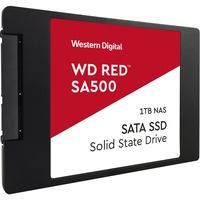 WD Red SA500 2.5" 1000 GB Serial ATA III 3D NAND, Solid state-drev 1000 GB, 2.5", 530 MB/s, 6 Gbit/sek.