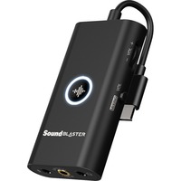 Creative SOUND BLASTER G3 7.1 kanaler USB, Lydkort Sort, 7.1 kanaler, USB