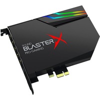 Creative Sound BlasterX AE-5 Plus Intern 5.1 kanaler PCI-E, Lydkort Sort, 5.1 kanaler, Intern, 32 Bit, 122 dB, PCI-E