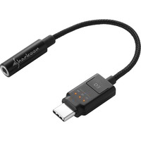 Sharkoon Mobile DAC USB, Lydkort Sort, 24 Bit, 100 dB, USB