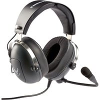 Thrustmaster T.Flight U.S. Air Force Edition Headset Ledningsført Spil Sort, Gaming headset grå/metal, Ledningsført, Spil, 650 g, Headset, Sort