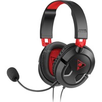 Turtle Beach Recon 50 Headset Ledningsført Spil Sort, Rød, Gaming headset Sort, Ledningsført, Spil, 20 - 20000 Hz, 530,7 g, Headset, Sort, Rød