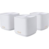 ASUS ZenWiFi AX Mini (XD4) Hvid 2, Mesh router Hvid, Hvid, IEEE 802.11a, IEEE 802.11ac, IEEE 802.11ax, IEEE 802.11b, IEEE 802.11g, IEEE 802.11n, 256 MB, 110 - 240 V, 50 - 60 Hz, 90 mm
