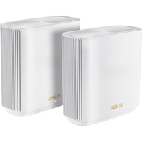 ASUS ZenWiFi AX (XT8) trådløs router Gigabit Ethernet Tri-band (2,4 GHz / 5 GHz / 5 GHz) 4G Hvid Hvid, Wi-Fi 6 (802.11ax), Tri-band (2,4 GHz / 5 GHz / 5 GHz), Ethernet LAN, 4G, Hvid, Bordplade router