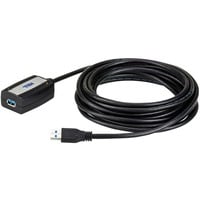 ATEN UE350A-AT USB-kabel 5 m USB 3.2 Gen 1 (3.1 Gen 1) USB A Sort, Forlængerledning Sort, 5 m, USB A, USB A, USB 3.2 Gen 1 (3.1 Gen 1), 5000 Mbit/s, Sort
