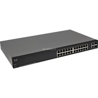 Cisco Small Business SF220-24P Administreret L2 Fast Ethernet (10/100) Strøm over Ethernet (PoE) Sort, Switch Administreret, L2, Fast Ethernet (10/100), Strøm over Ethernet (PoE)