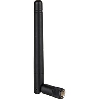 DeLOCK WLAN antenna SMA w/ flexible joint antenne 2 dBi Sort, 2 dBi