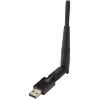 Digitus DN-70543 netværkskort WLAN 300 Mbit/s, Wi-Fi-adapter Sort, Trådløs, USB, WLAN, 300 Mbit/s, Sort