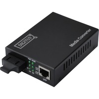 Digitus DN-82120-1 netværksomformer til medie 1000 Mbit/s 850 nm Multitilstand, Konverter Sort, 1000 Mbit/s, 1000Base-T, IEEE 802.3, IEEE 802.3u, IEEE 802.3z, Gigabit Ethernet, Fuld, Halvt, SC