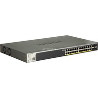 Netgear GS728TPP Administreret L2/L3/L4 Gigabit Ethernet (10/100/1000) Strøm over Ethernet (PoE) 1U Sort, Switch grå, Administreret, L2/L3/L4, Gigabit Ethernet (10/100/1000), Strøm over Ethernet (PoE), Stativ-montering, 1U