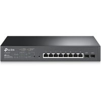 TP-Link Omada TL-SG2210MP Administreret L2/L2+ Gigabit Ethernet (10/100/1000) Strøm over Ethernet (PoE) 1U Sort, Switch Administreret, L2/L2+, Gigabit Ethernet (10/100/1000), Strøm over Ethernet (PoE), Stativ-montering, 1U