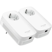 TP-Link TL-PA8010P KIT Power Line netværksadapter 1300 Mbit/s Ethernet LAN Hvid 2 stk, PowerLAN Hvid, 1300 Mbit/s, IEEE 802.3, IEEE 802.3ab, IEEE 802.3u, Type E / F, Gigabit Ethernet, 10,100,1000 Mbit/s, 10BASE-T, 100BASE-TX, 1000BASE-T