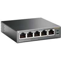 TP-Link TL-SF1005P Ikke administreret Fast Ethernet (10/100) Strøm over Ethernet (PoE) Sort, Switch Ikke administreret, Fast Ethernet (10/100), Fuld duplex, Strøm over Ethernet (PoE)