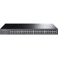 TP-Link TL-SF1048 Ikke administreret Fast Ethernet (10/100) 1U Sort, Switch Ikke administreret, Fast Ethernet (10/100), Stativ-montering, 1U