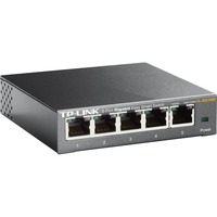 TP-Link TL-SG105E netværksswitch Administreret L2 Gigabit Ethernet (10/100/1000) Sort Administreret, L2, Gigabit Ethernet (10/100/1000)
