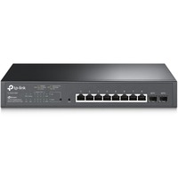 TP-Link TL-SG2210MP netværksswitch Administreret L2/L2+ Gigabit Ethernet (10/100/1000) Strøm over Ethernet (PoE) 1U Sort Administreret, L2/L2+, Gigabit Ethernet (10/100/1000), Strøm over Ethernet (PoE), Stativ-montering, 1U