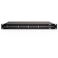 Ubiquiti EdgeSwitch 48 Lite Administreret L2/L3 Gigabit Ethernet (10/100/1000) 1U Sort Sort, Administreret, L2/L3, Gigabit Ethernet (10/100/1000), Stativ-montering, 1U, Kan monteres på væggen