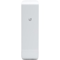 Ubiquiti NanoStation M2 Netværksbro Hvid, Antenne Netværksbro, Wi-Fi, Ethernet LAN, Hvid