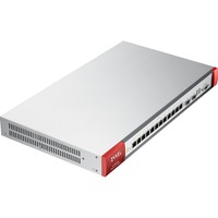 Zyxel ATP700 firewall (hardware) 1U 6 Gbit/sek. 6 Gbit/sek., 1,2 Gbit/sek., 120,1 BUT/t, 150 bruger(e), 25,3 dB, 947736 t