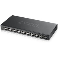 Zyxel GS1920-48V2 Administreret Gigabit Ethernet (10/100/1000) Sort, Switch Sort, Administreret, Gigabit Ethernet (10/100/1000), Stativ-montering
