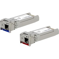 Ubiquiti UF-SM-10G-S-20 modul til netværksmodtager Fiberoptisk 10000 Mbit/s SFP+ 1330 nm, Transceiver Fiberoptisk, 10000 Mbit/s, SFP+, LC, 10000 m, 1330 nm